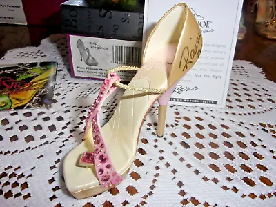 $125 • Buy Just The Right Shoe  PINK RIBBON MIRACLE  2006 SIGNED By Raine #5725599 COA