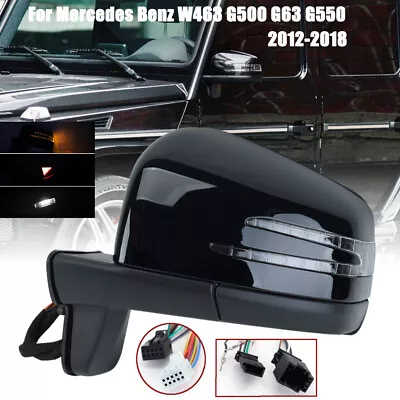 Left Power Side Mirror W/Blind Spot For Mercedes Benz W463 G500 G63 G550 2012-18 • $170.99