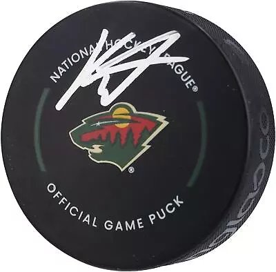 Kirill Kaprizov Minnesota Wild Autographed Official Game Puck • $109.99