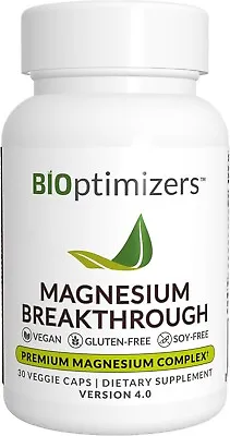 Bioptimizers Magnesium Breakthrough Supplement Capsule - 30 Count • $26.97