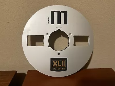 Maxell Empty XLII 35-180 Position EE 10.5  X 1/4  Metal Reel To Reel . • $1