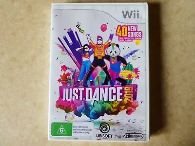 Just Dance 2019 Nintendo Wii - DISC HEAVILY SCRATCHED NOT WORKING • $11.95