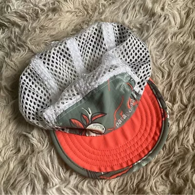 Patagonia Mesh 5 Panel Hawaiian Print Duck Bill Hat Water Resistant OS Rare • $49.95