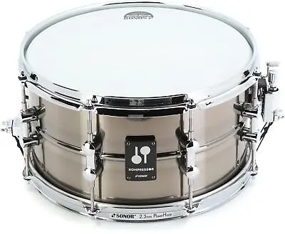 Sonor Kompressor Series Brass Snare Drum - 7 X 13-inch - Polished • $499