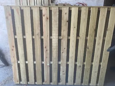 £35 • Buy Double Sided Fence Panels Pressure Treated Tanalised Garden6x3 6x4 6x5 6x6 HD