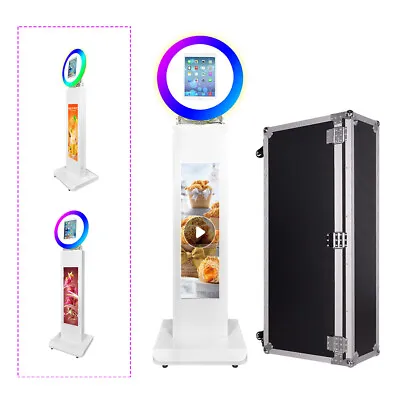 LCD Advertising Screen IPad Photo Booth Stand W/Flight Case &APP Control • £1688