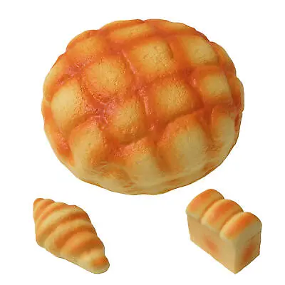 $12.77 • Buy Squishy Food Bread Toast Donuts Slow Rising Squeeze Stress Relief Toys Spoof