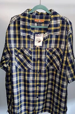 Veezo Wear Size 2XL New With Tags Plaid Button Down • $14