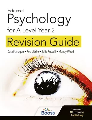 Edexcel Psychology For A Level Year 2: Revision Guide - Free Tracked Delivery • £22.84