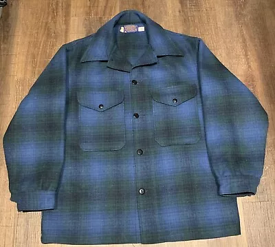 Pendleton Mackinaw Cruiser Wool Field Chore Jacket Work Farm Coat Hunting USA • $150