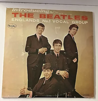 The Beatles - Introducing The Beatles - 1964 Vinyl LP VJLP-1062 Vee Jay Records • $50