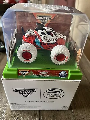 $500 • Buy 2023 Toy Fair Exclusive Monster Jam Monster Mutt DalmatianLimited Edit. 1/1000