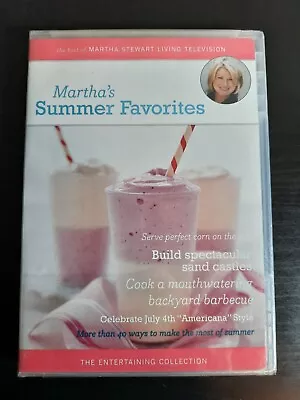 The Martha Stewart Entertaining Collection - Martha's Summer Favorites [DVD] NEW • $21.50