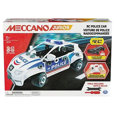 £43.49 • Buy Meccano Junior R/C Police Car Remote Control Buildable Vehicle Construction Set