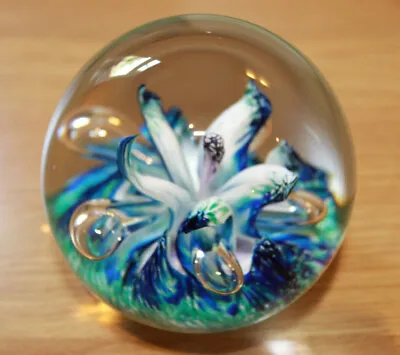 £35 • Buy Rare Selkirk Glass 'Pierrot' Paperweight Made In Scotland 1999