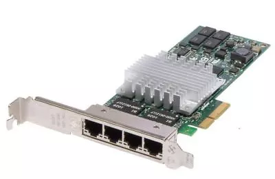 Genuine Hp Nc364t Pci Express Quad Port Gigabit Hp 436431-001 Nic Network Card • £40.59