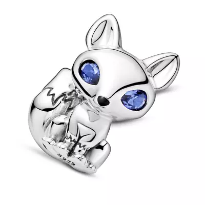 BLUE EYED FOX  Sterling Silver Charm PANDORA ALE  S925 #799096C01 C4 • $45