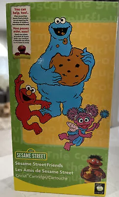 Cricut Cartridge 29-0700 Sesame Street Friends Elmo Cookie Monster Grover Unlink • $20