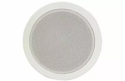 100v Line Metal Easy Quick-Fit Ceiling Speaker 6W 5.25  1.5w & 3w Tapping BNIB • £19.92