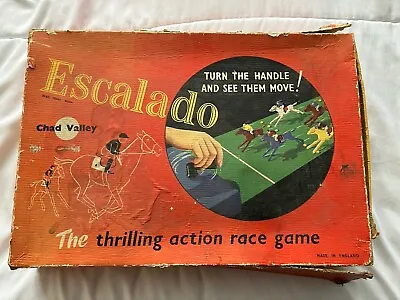 Vintage Chad Valley Escalado Horse Racing Game 1960s • £35