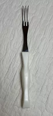 Vintage Cutco Turning Carving Meat Fork 1726 JD White Handle • $21.78