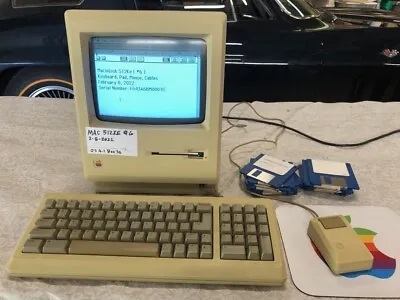 Macintosh 512KE W/Keyboard & Mouse Cables Tested - Please Read Description. • $769