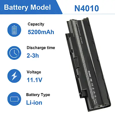$15.89 • Buy J1KND N4010 Battery For Dell Inspiron M5030 N5110 N5050 N7110 9TCXN 9T48V NEW