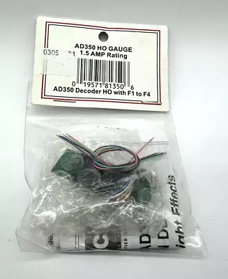 MRC DCC Decoder AD 350 HO 1.5 AMP Rating With F1 To F4 • $39.99