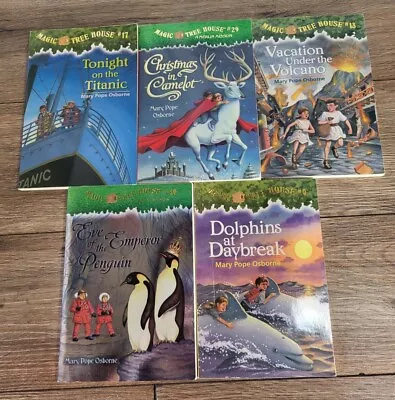 Magic Tree House Lot Of 5 # 9 13 17 29 And 40 • $9.50