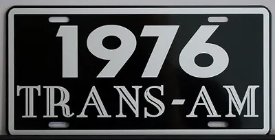 1976 76 Pontiac Trans-am License Plate Trans Am 400 455 Super Duty Ram Air Hurst • $18.95