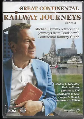 Great Continental Railway Journeys Series 2 R2 Dvd Michael Portillo New/sealed • £5.99