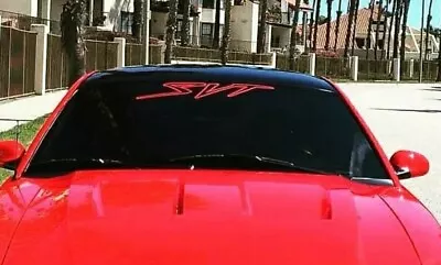 Svt Windshield Banner Decal Sticker Terminator Cobra Custom Font • $18