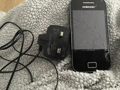Samsung Galaxy Ace  GT-S5839I- Onyx Black (Unlocked) Smartphone O2 • £30