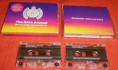 Judge Jules And Tall Paul Cassette X 2 - The Ibiza Annual (summer 2000) • £9.99