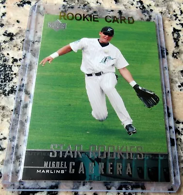 MIGUEL CABRERA Upper Deck STAR Rookie Card RC Triple Crown Winner 500 Home Runs • $179.98