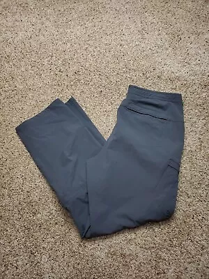 Mountain Hardwear Yuma Pants 8/32 Womens Gray Convertible Nylon Hiking Stretch • $23.40