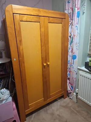 Mamas And Papas Wardrobe - Solid Wood. (Used: Some Minor Blemishes) • £5