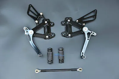 Rearset Foot Pegs Rear For Kawasaki NINJA ZX 6R 98-02 ZX 9R 98-03 ZZR600 05-08 B • $98.60