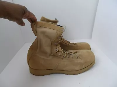 Belleville Army Combat Boots Desert Tan Gore-tex  Men's - Size 13.5R • $49.99