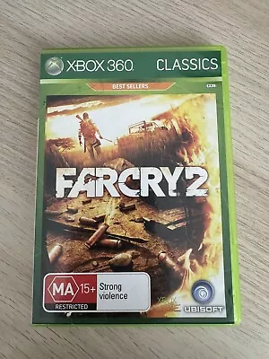 Far Cry 2 Farcry XBOX 360 Microsoft COMPLETE W/ Manual 2009 PAL Classics • $0.99