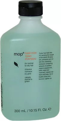 MOP Basil Mint Clean Shampoo For Normal To Oily Hair 10.15oz • $47.49