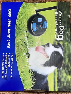 Mountek Dog Hidden Fence System Cordless New W/Collar Distance Control Wireless • $40