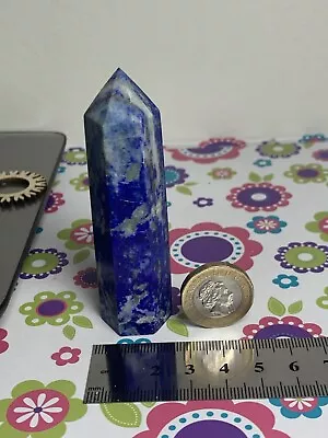 Crystal Column Lapis Lazuli Tower Obelisk Point  • £10