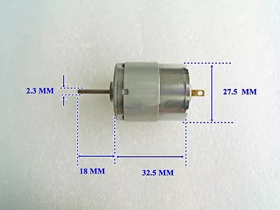 365 DC 24V Printer Machine 8000RPM DC Geared Motor Printer Miniature DC Motor • $4.49