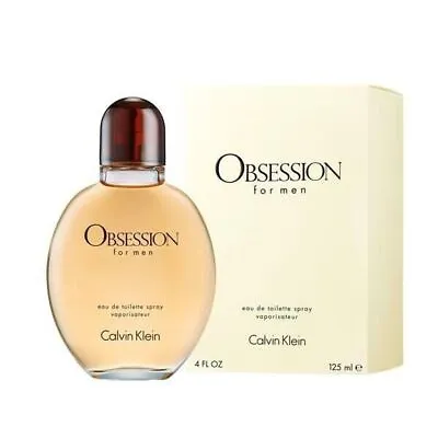 Calvin Klein Obsession Eau De Toilette Edt 125ml Spray - Men's Perfume • £24.61