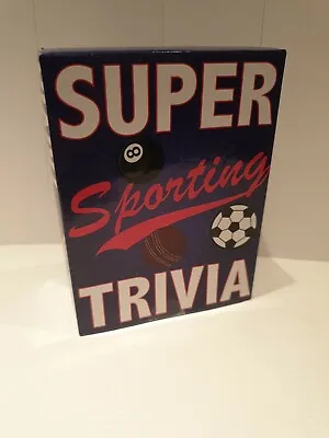 Super Sporting Trivia Quiz Table Fun Party Parlour Game Sport Themed Family • £4.99