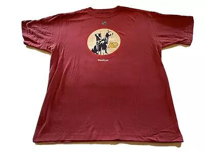 $25 • Buy Kansas City Scouts NHL Reebok Cotton Blend T Shirt Medium