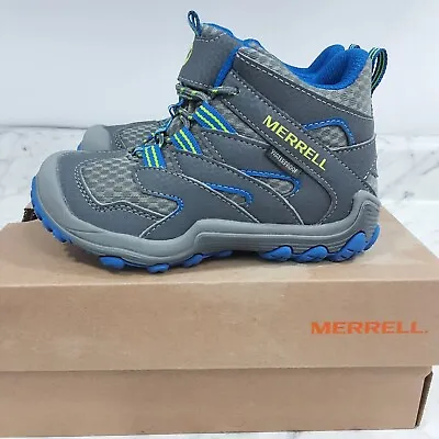 Merrell Chameleon 7 Access Mid Hiking Boot MK262305 Waterproof Youth Size 10.5 • $42