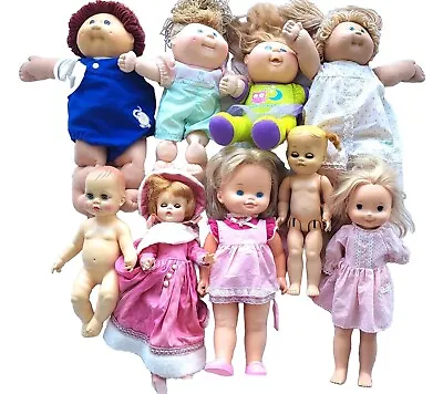 Lot Of Vintage Ideal  Mattel Talking Doll Fisher Price Cabbage Patch Vogue Doll • $55.99