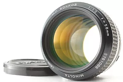 [Exc+5] Minolta MC ROKKOR 58mm F/1.2 Wide Angle Prime MF Lens From JAPAN • $309.99